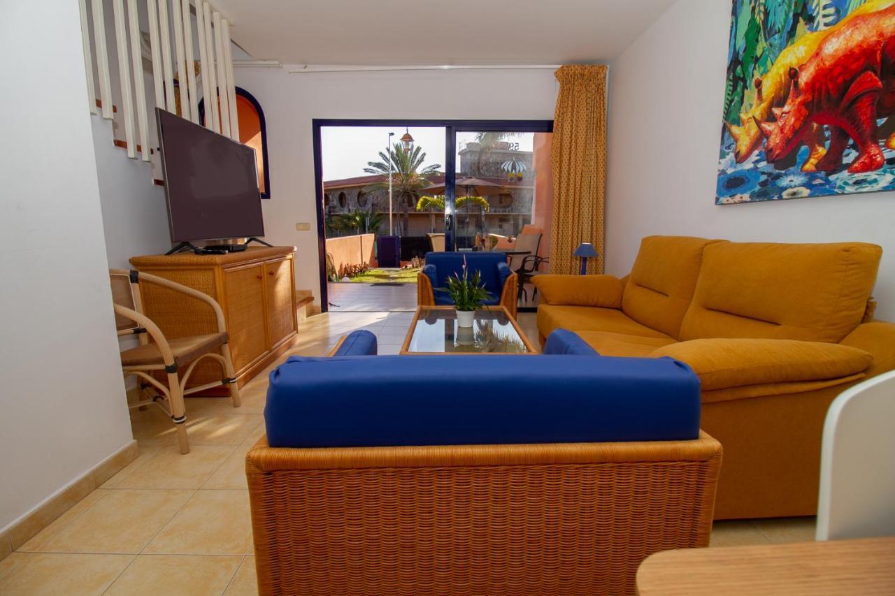 Duplex Meloneras With Free Wifi And Private Garden Villa Eksteriør billede