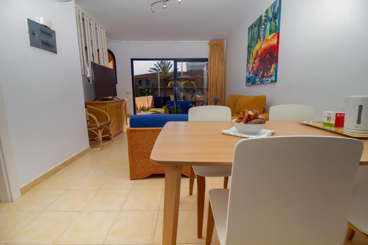 Duplex Meloneras With Free Wifi And Private Garden Villa Eksteriør billede