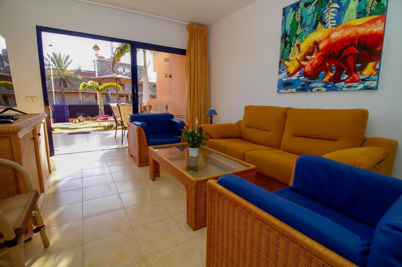 Duplex Meloneras With Free Wifi And Private Garden Villa Eksteriør billede